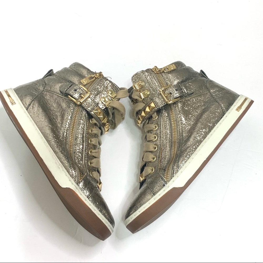 Michael Kors Glam Studded High Top Sneakers